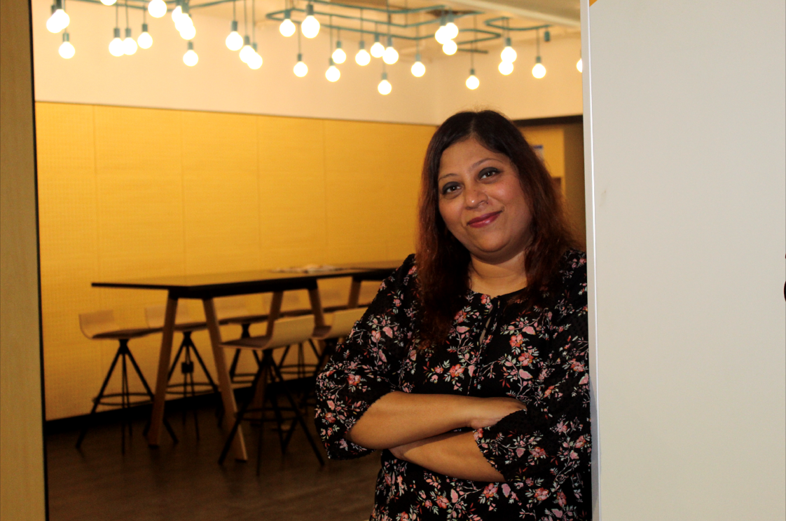 meera narayan at office