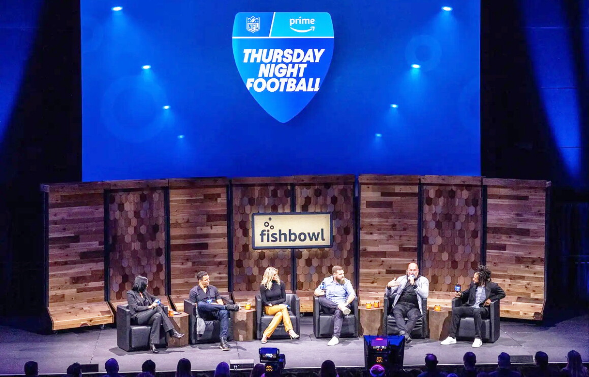 An image of the Thursday Night Football Fishbowl panel.