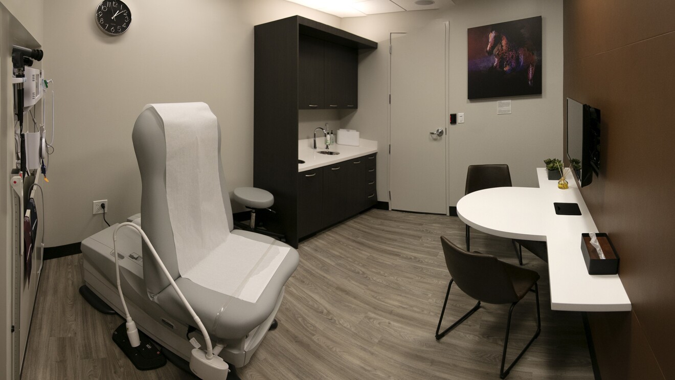 View inside an Amazon Neighborhood Care clinic for employees and their families