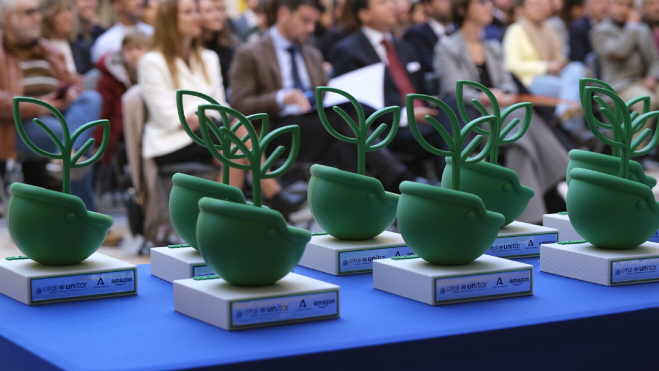 Cascos Verdes en evento 1