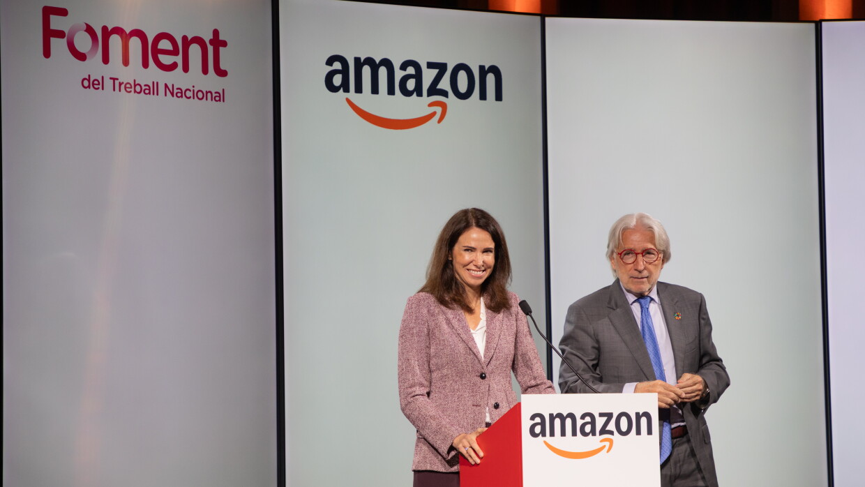 Amazon y Cataluña: innovación, talento y futuro compartido, Foment del Treball en Barcelona y Amazon