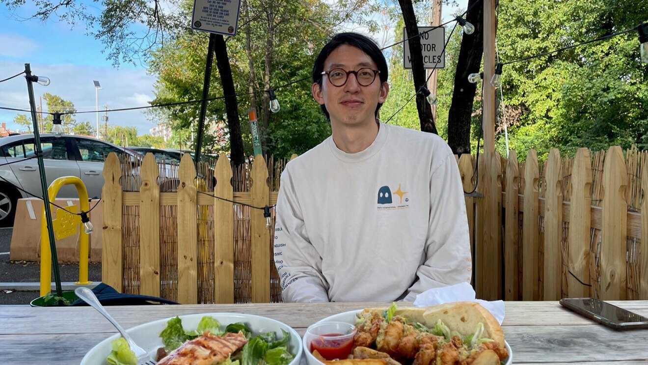 A candid photo of Alexander