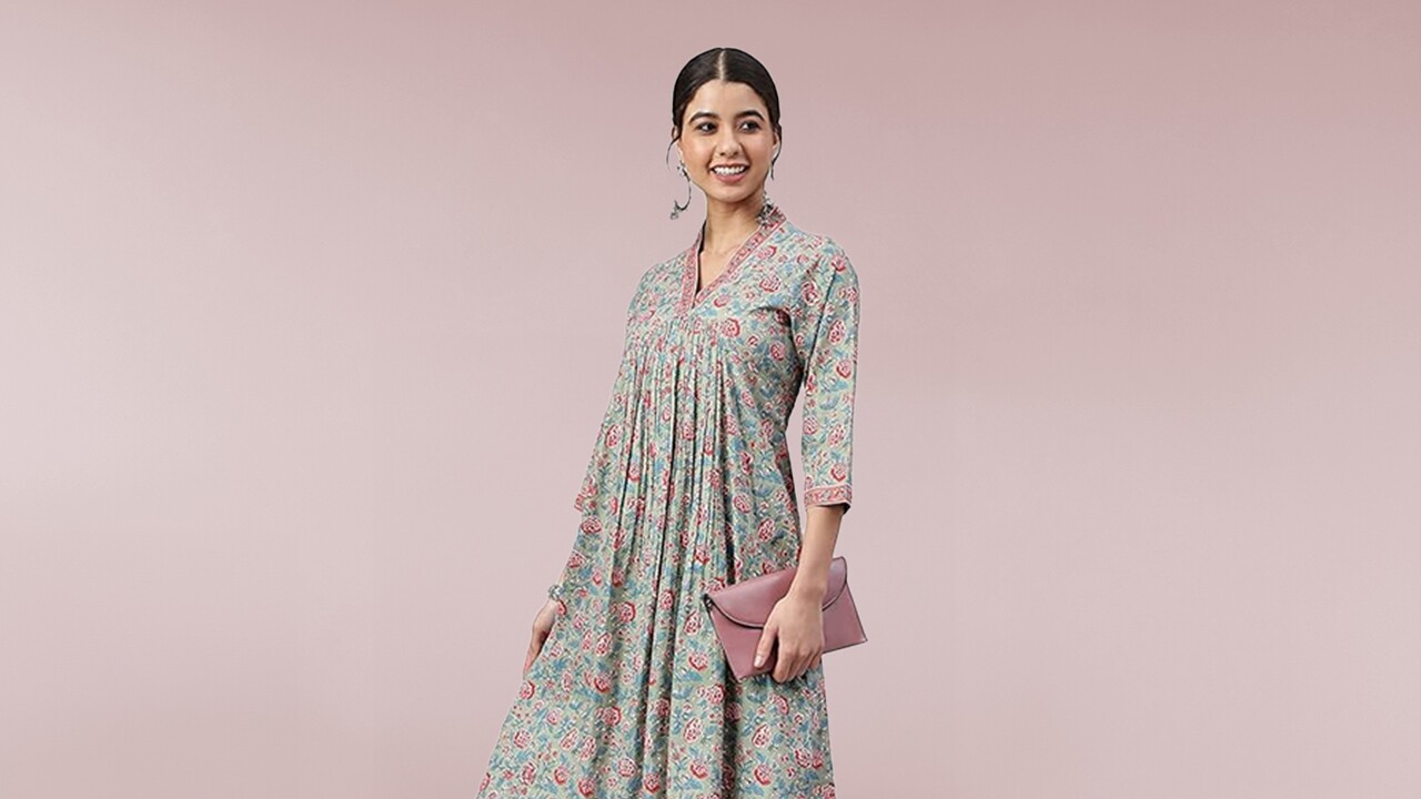 Alia-cut kurtas on Amazon