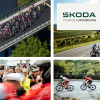 Cyclists on the Tour de Luxembourg. 