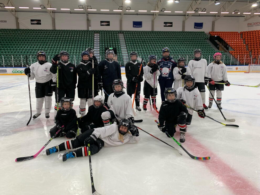 För att inspirera blivande hockeystjärnor går Amazon.se och SDHL-stjärnor samman och donerar utrustning till tre tjejlag.
