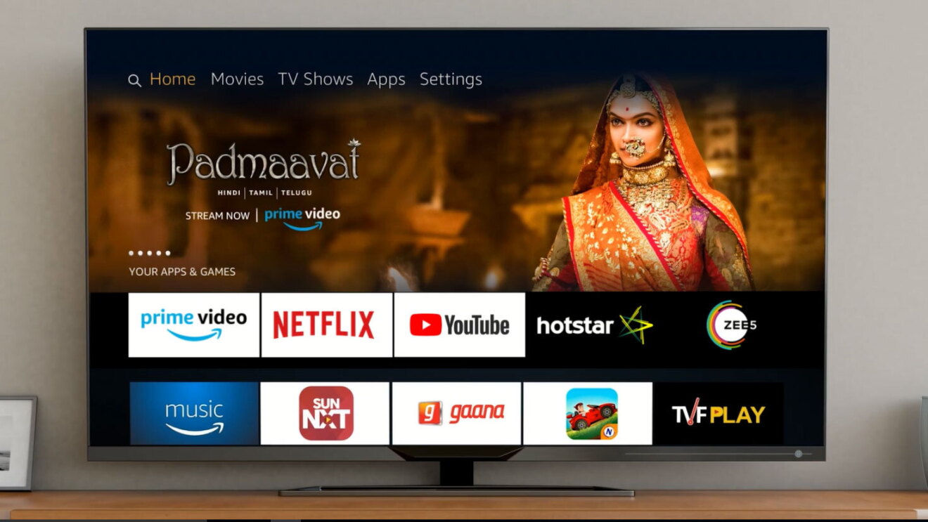 TV  with the You Tube app