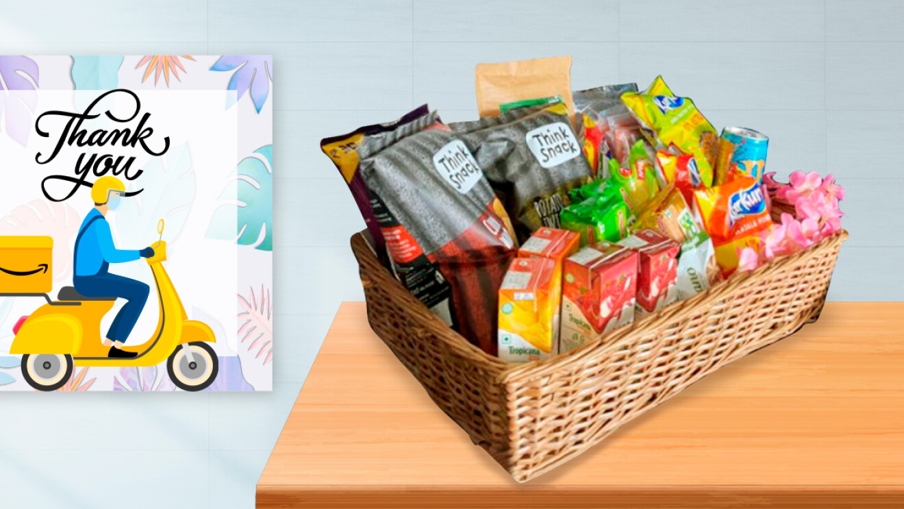 Image of snacks hamper