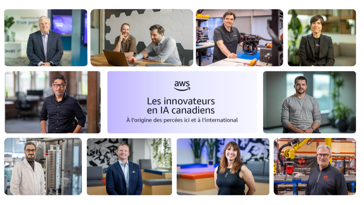 les innovateurs en IA canadiens d’AWS