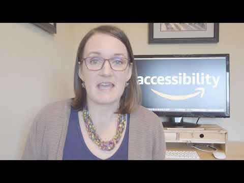 JoAnna Hunt speaks about the Amazon Accessibility team works to support people with disabilities.