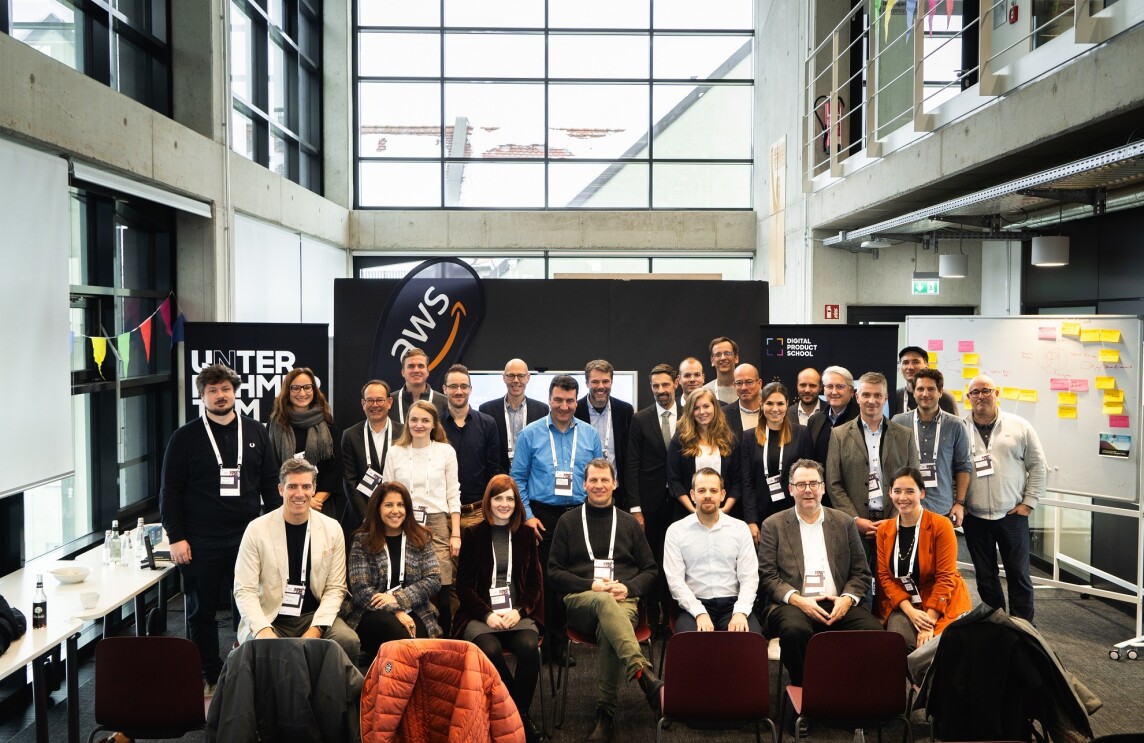 Vertreter:innen der Partner-Unternehmen & Organisationen der AWS Tech Alliance in Deutschland beim Launch Event in München.