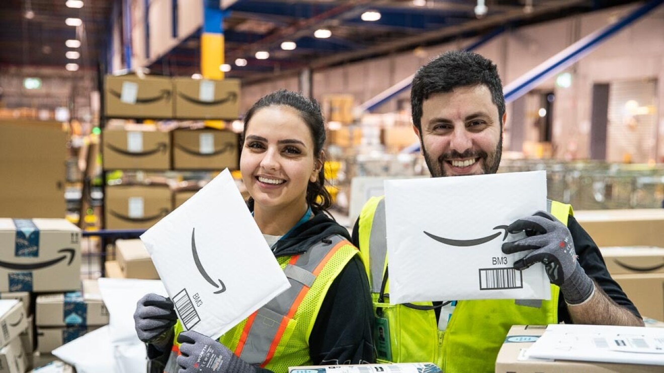 Amazon associates in our Australia fulfillment center