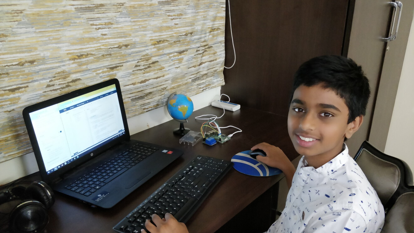 School boy Shyaam builds skills for Alexa 
