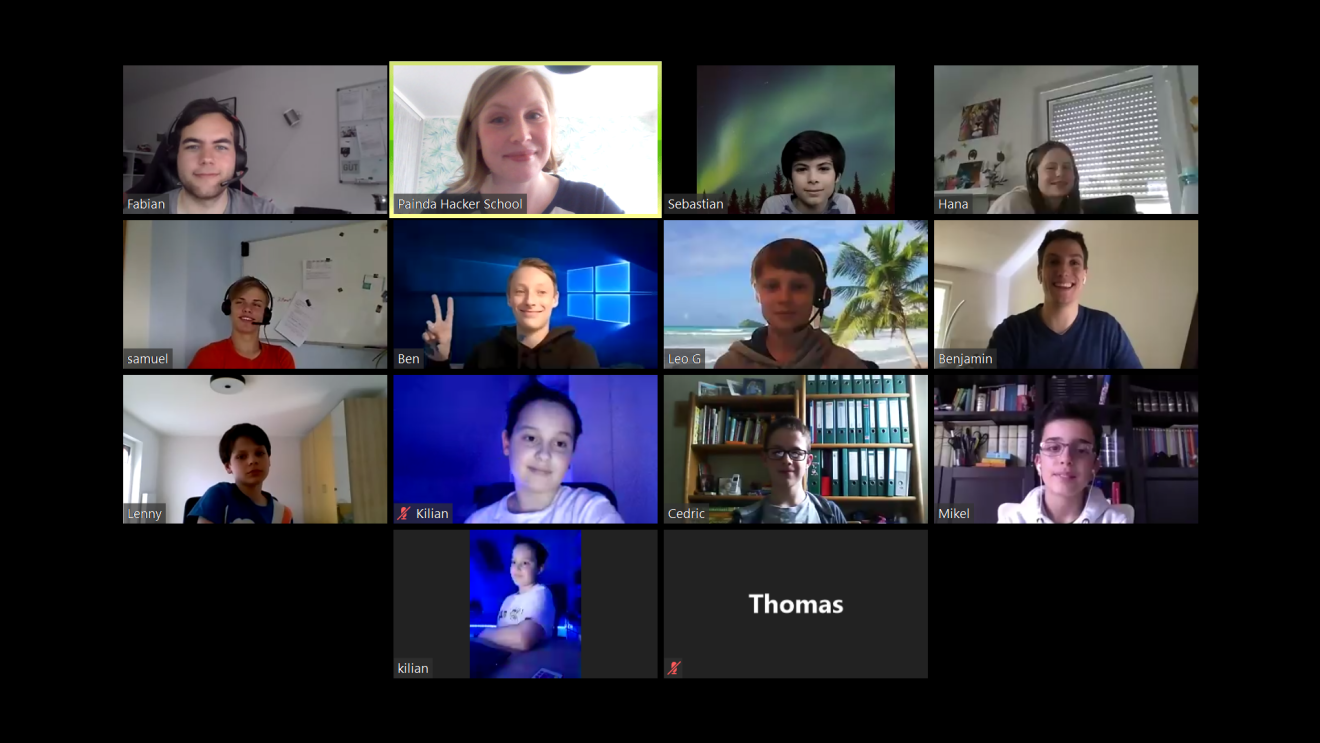 Hacker School: Gruppenfoto der Teilnehmer