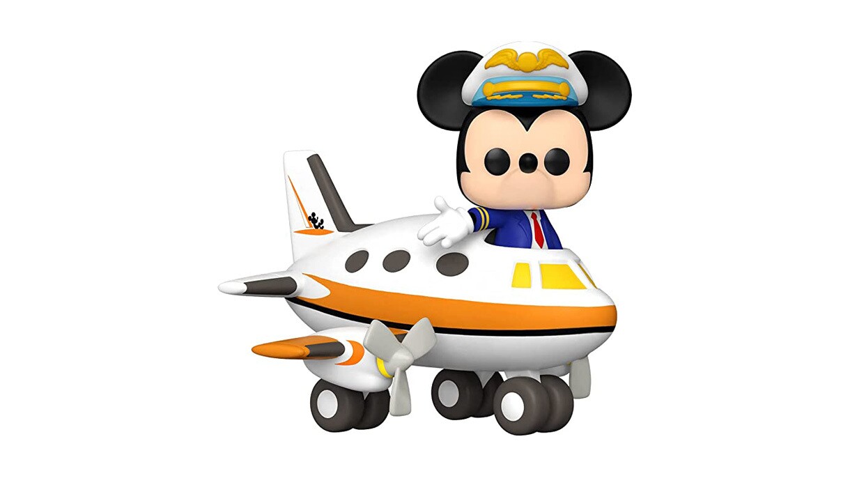 an image of the mickey mouse pilot funko pop toy on amazon
