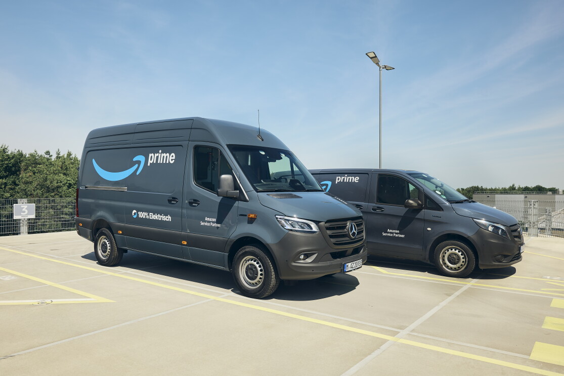 Die eVans von Mercedes-Benz Vans. 