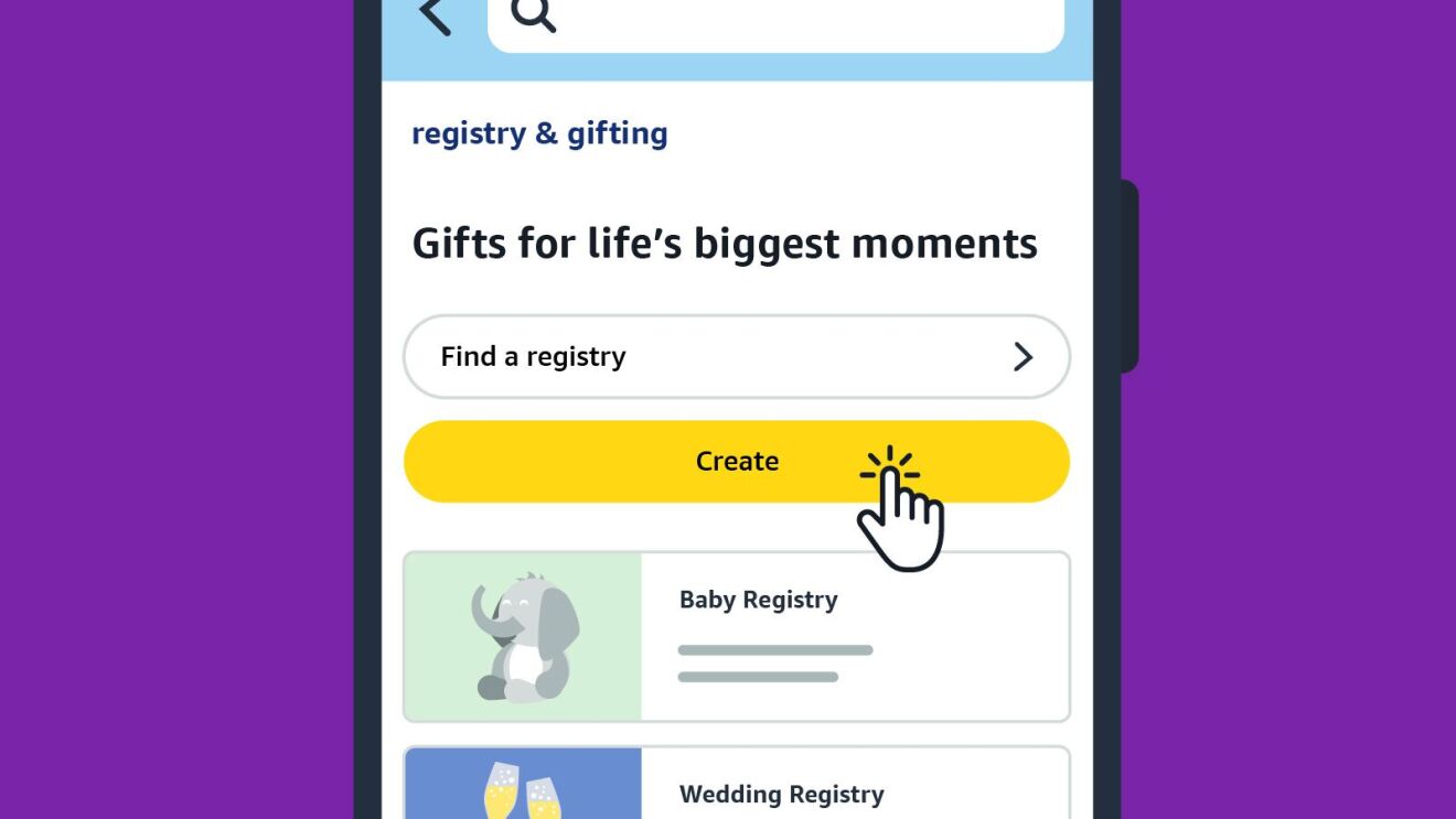 Amazon registry, creating a new registry