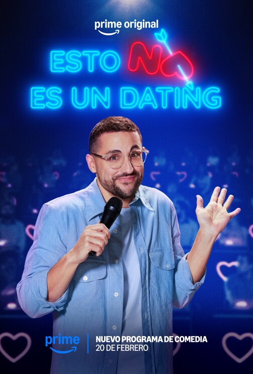 Prime Video anuncia que Esto no es un dating, su primer formato de humor y dating en España conducido por Galder Varas, se estrenará el 20 de febrero