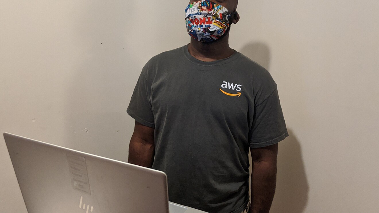 AWS data center employees work from home and continue to support customers during the COVID-19 pandemic
