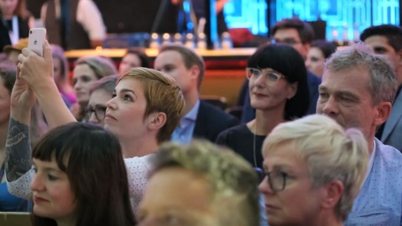 Das Publikunm des UdZ Abschlussevents in München 