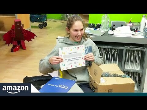 Amazon scholarship winners react