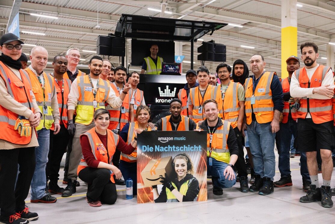 Amazon Nachtschicht Wien: Live-DJ und exklusive Playlist