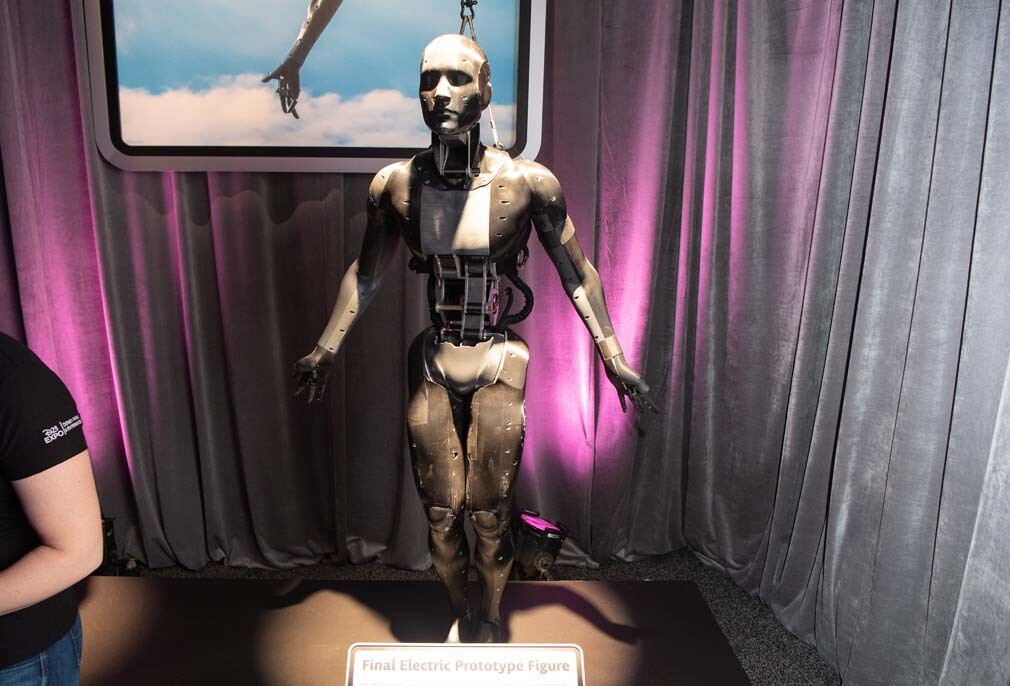 An image from the D23 fan expo show floor