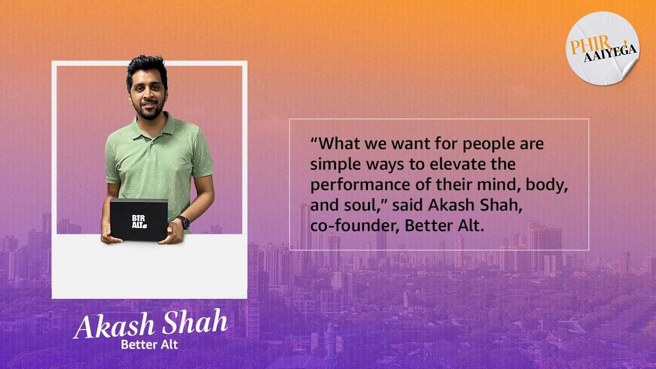 Akash Shah image with his quote