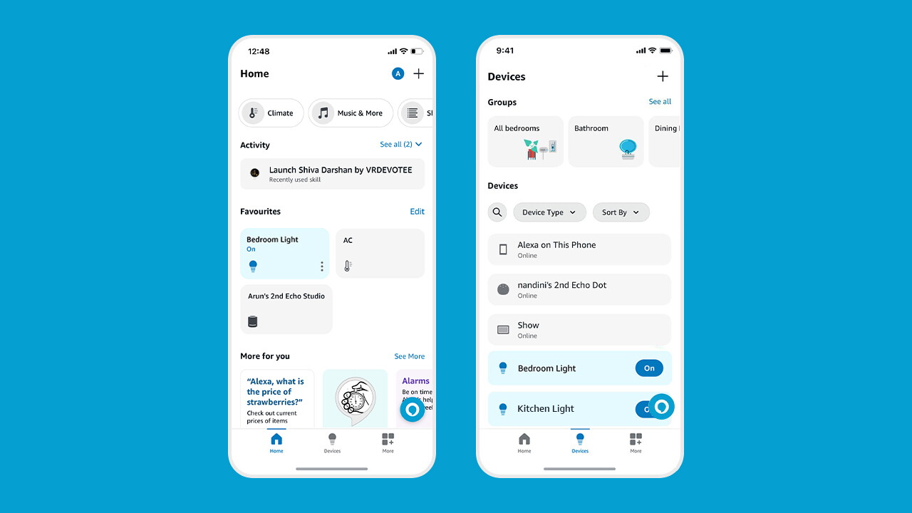 Alexa app redesigned