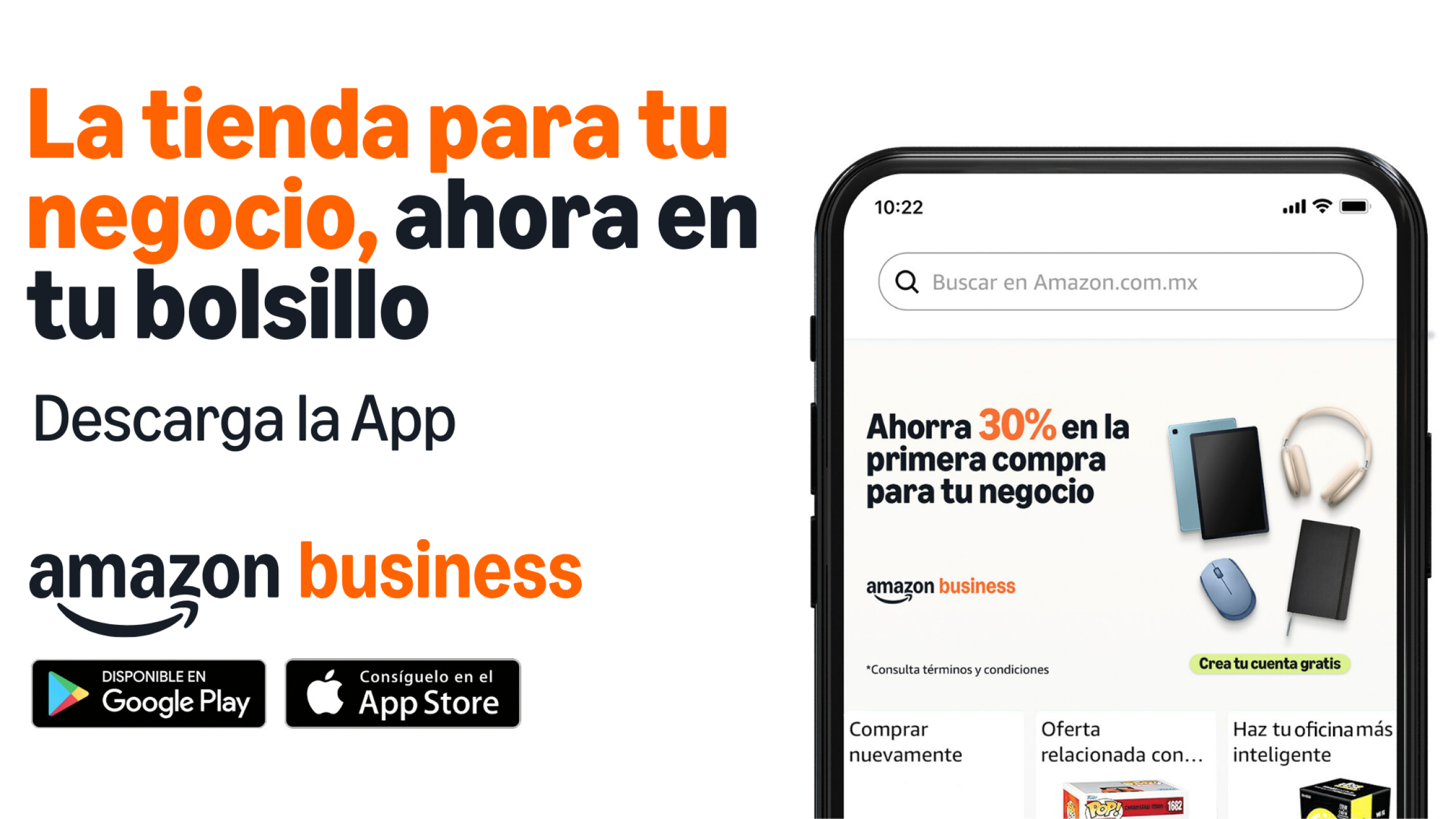 Compania Amazon Amazon Business lanza su app móvil en México para empresas y PyMEs ...