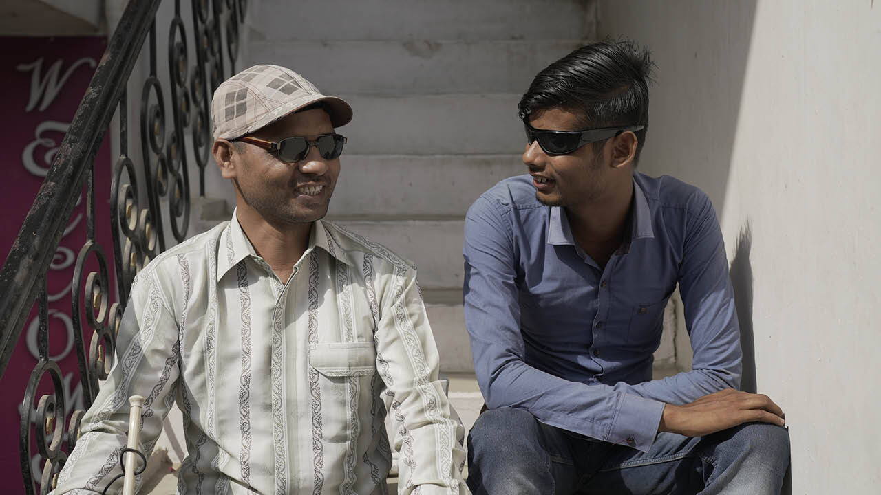 Blind persons images