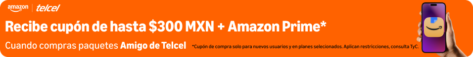 Banner Amigo Telcel y Amazon
