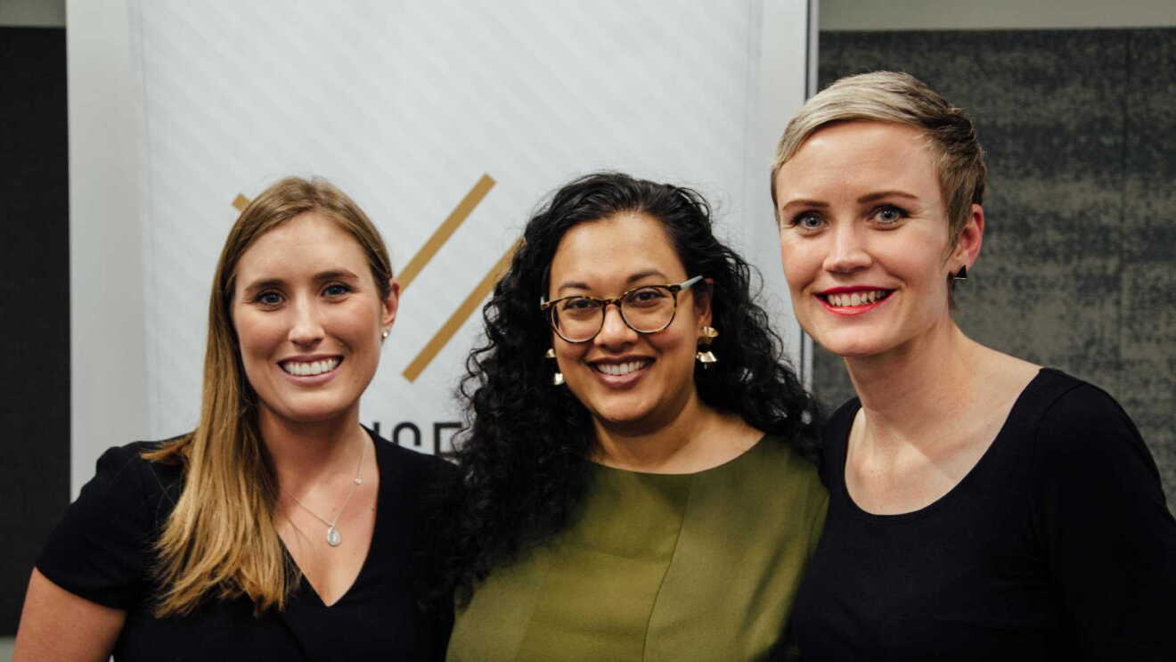 CEO of Code First Amali de Alwis joined by members of Amazon Women@