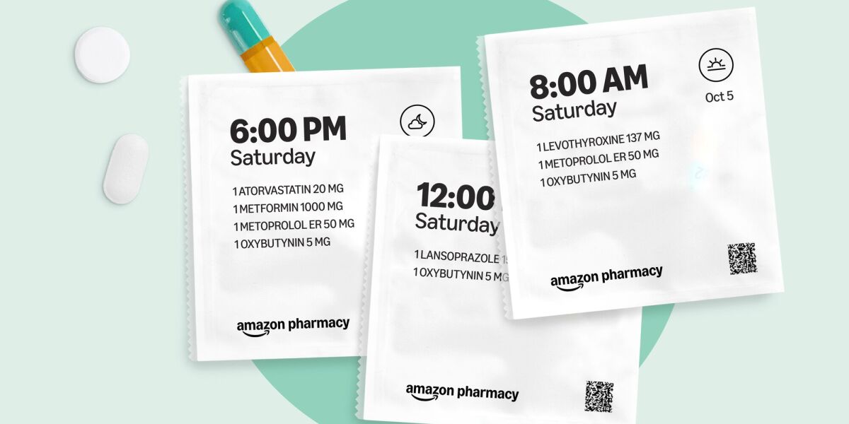 Amazon Pharmacy launches pre-sorted medications with new Pillpack feature