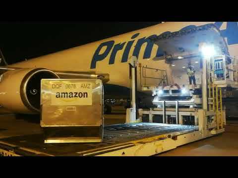 Amazon Air's first-ever stop in Shanghai