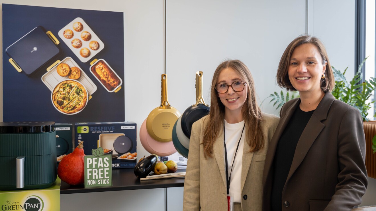 Marie Dobbels, Marketing Director EU at The Cookware Company; Elien Catteeuws, E-Commerce Marketplaces Manager at The Cookware Company f  