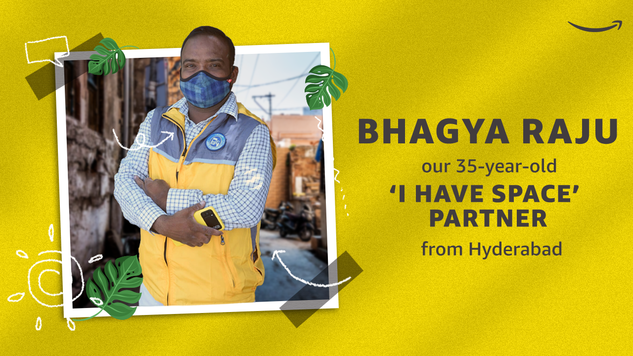 Amazon I Have Space delivery partner program - Bhagya Raju