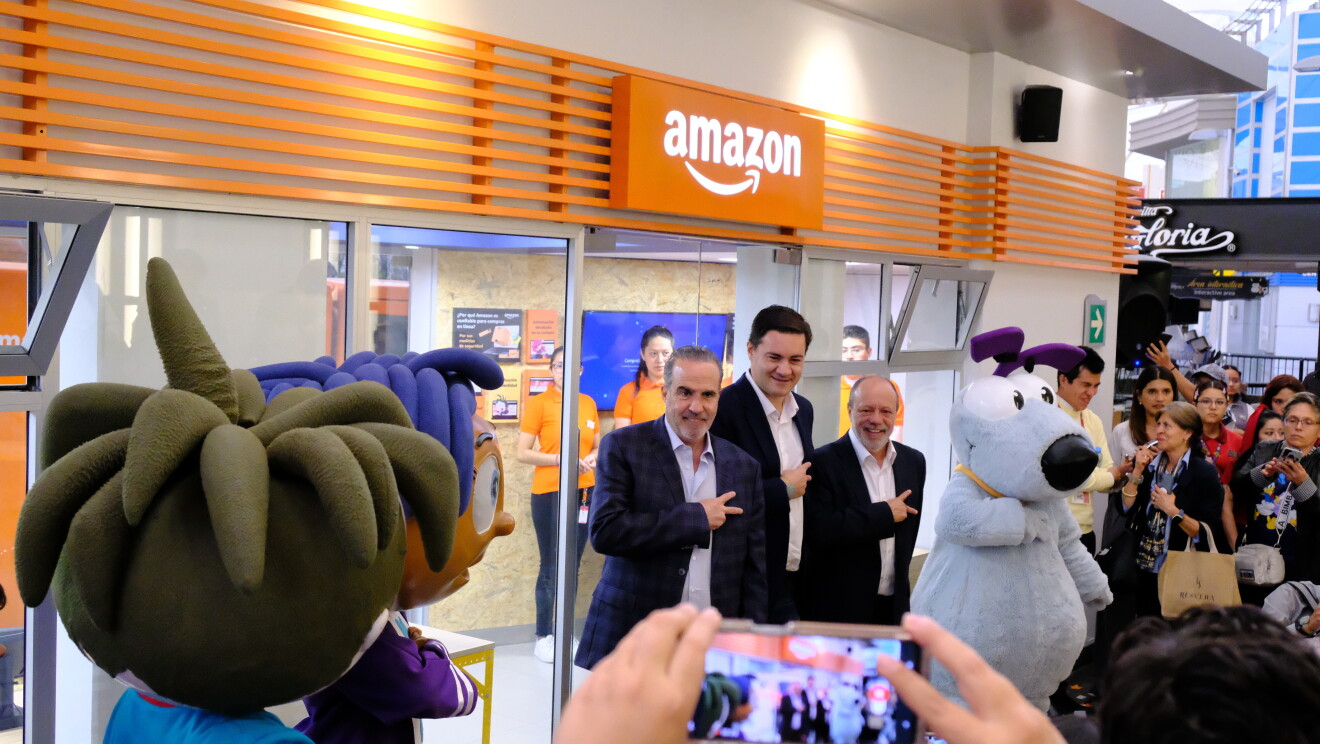 Inaugutación de Amazon en Kidzania. 
