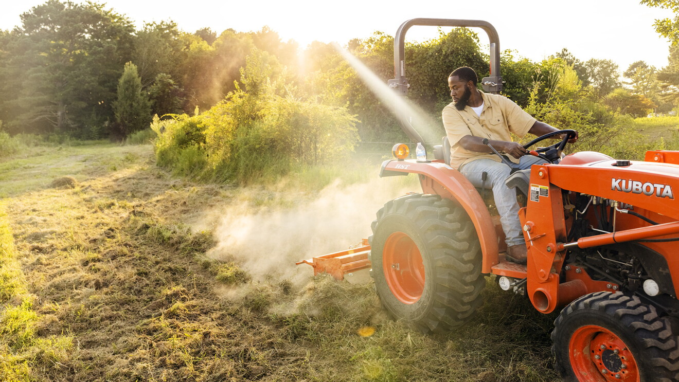 Juwan Page, a man who works at Amazon and also runs his family's multi-generational farm in Mississippi