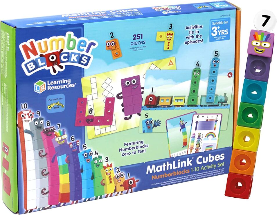 MathLink Cubes Numberblocks 1-10 Activity Set, Currently priced at £19.99