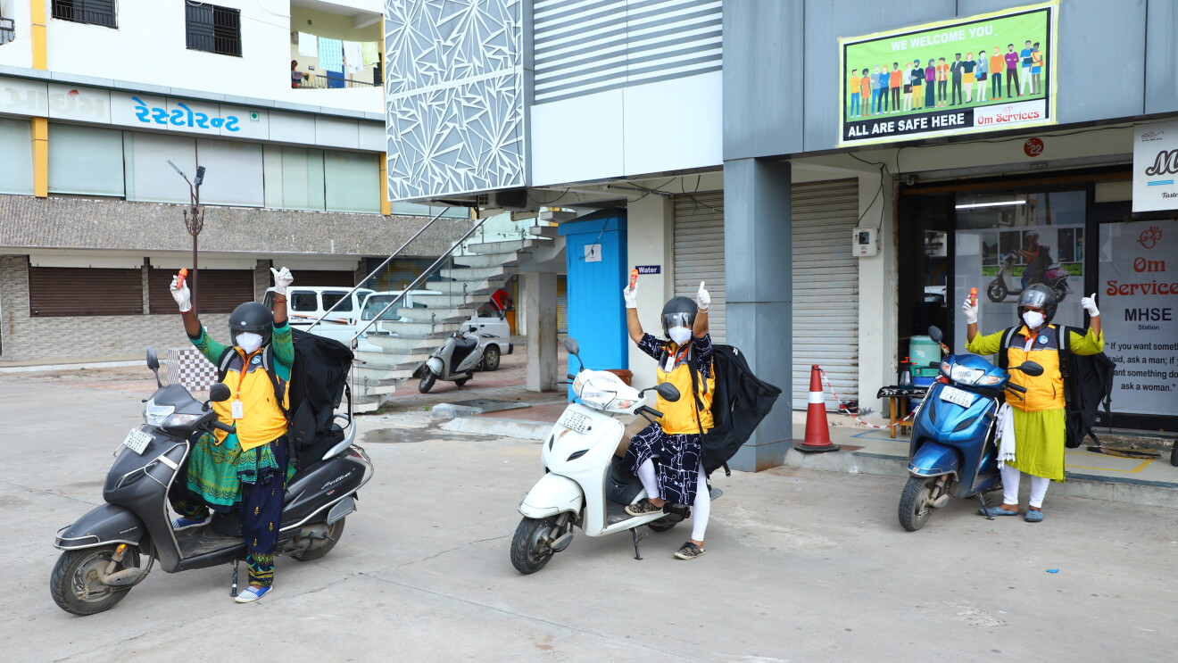 The Women Delivery Station in Kadi, which is around 50 Kilometers away from Gujarat’s capital city of Ahmedabad.