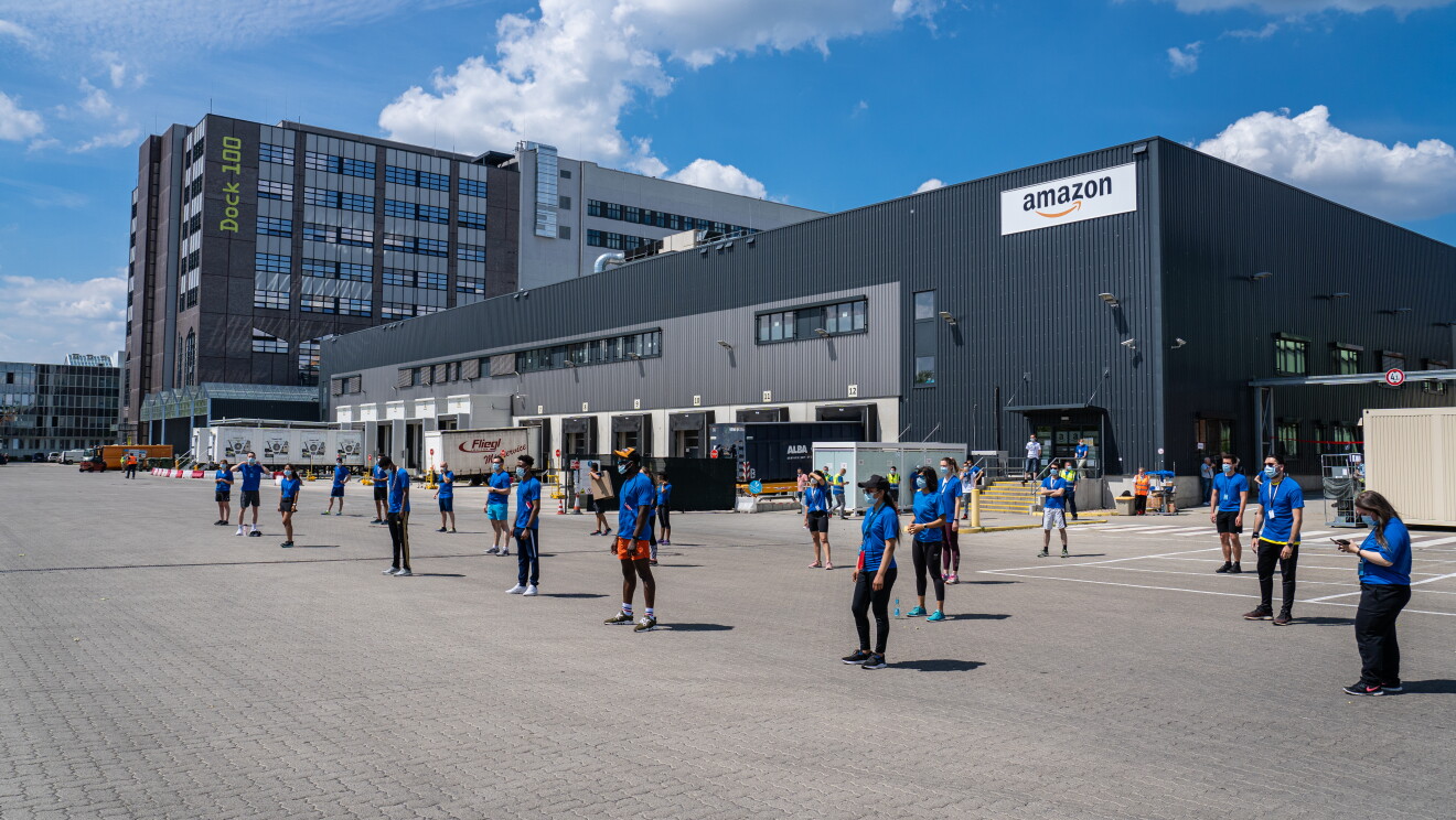 Amazon employees and celebrities across Europe run together to raise money for local charities