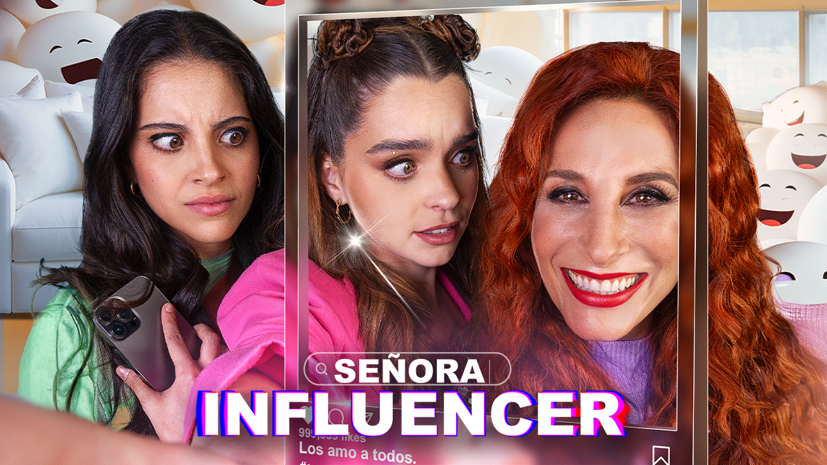 Cartel de la serie Señora Influencer. 