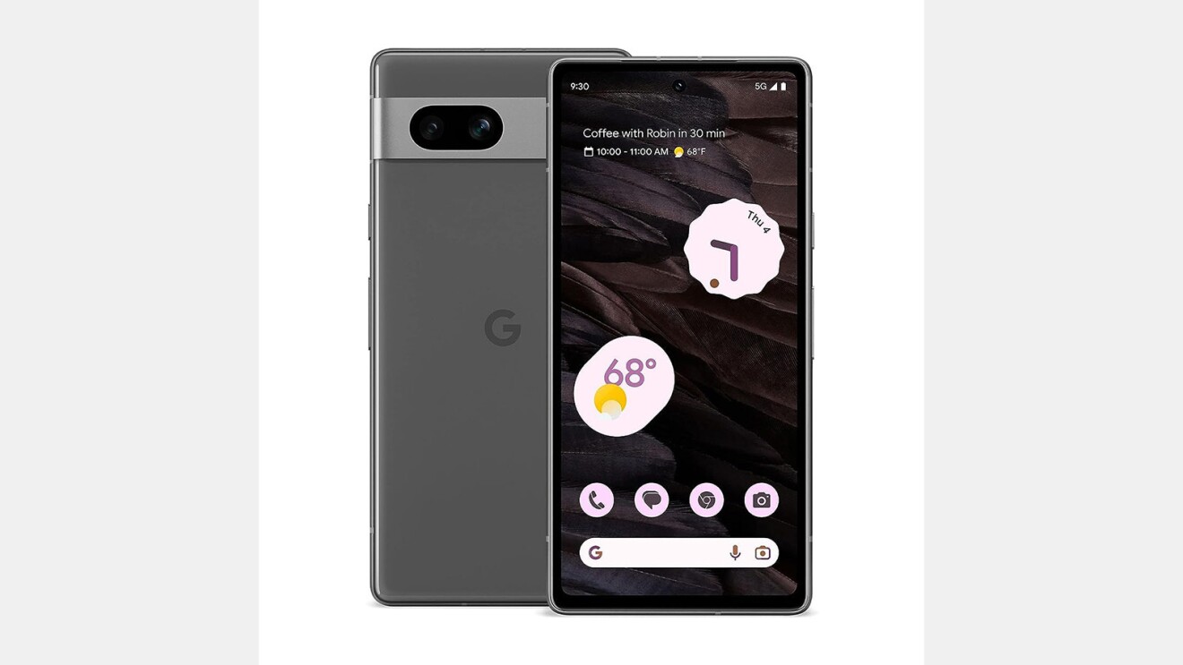 Image of Google Pixel 7a.