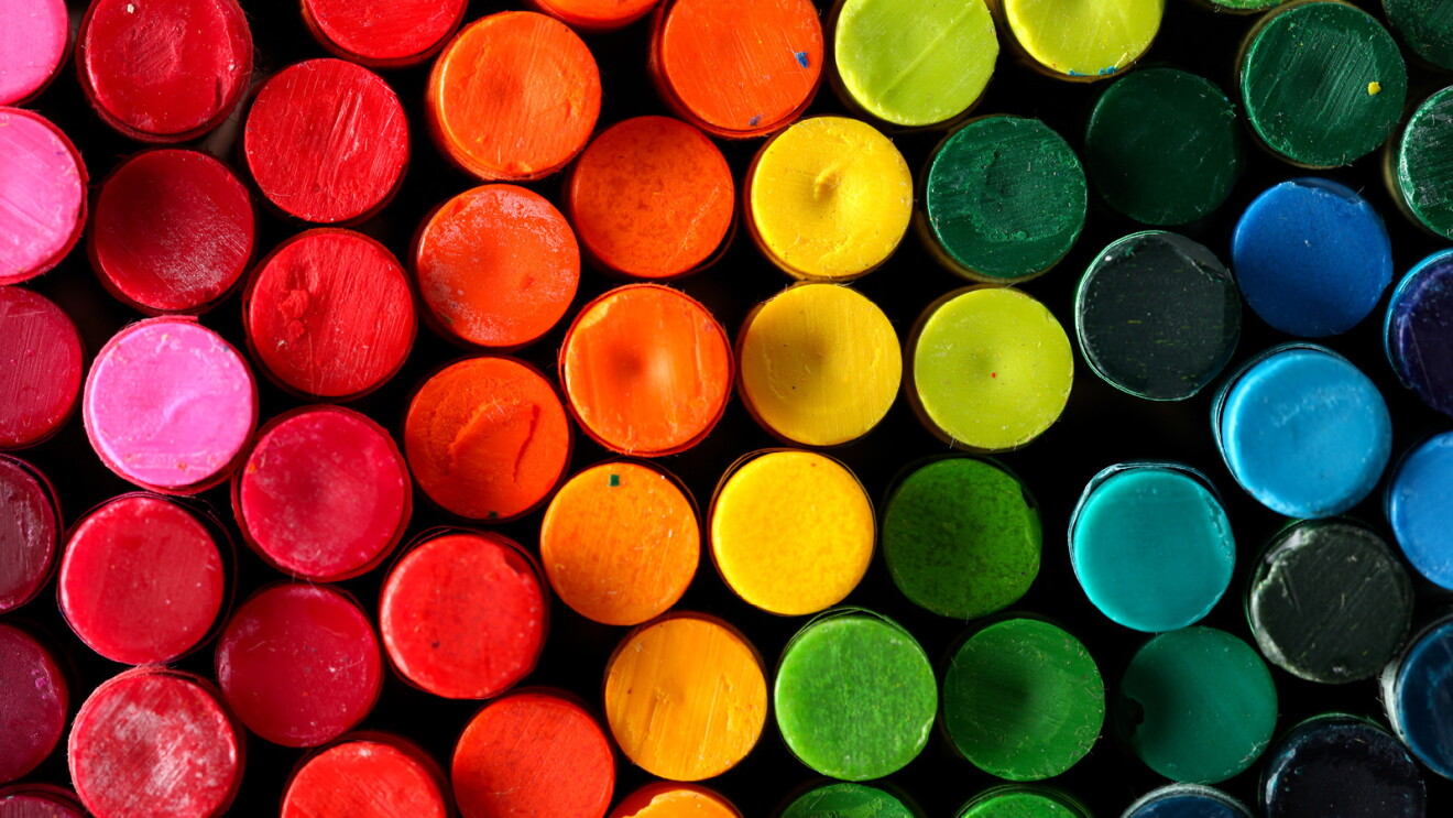 Prime Day 2023 live blog best deals: overhead image of a rainbow assortment of crayons.