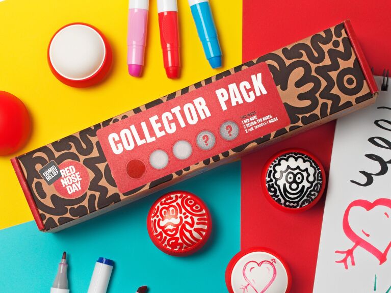 Pens, badges and a collector pack
