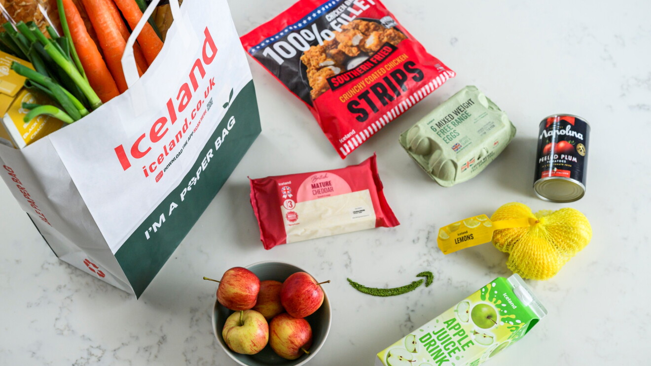 An assortment of groceries