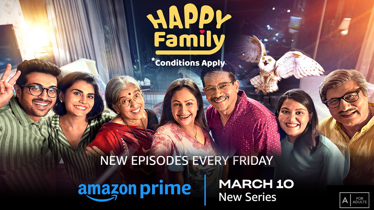 Amazon Original Indian family comedy series: Happy Family Conditions Apply