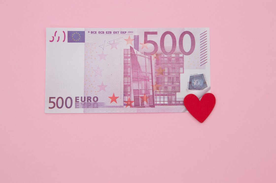 Abbildung eines 500-Euro-Scheines.