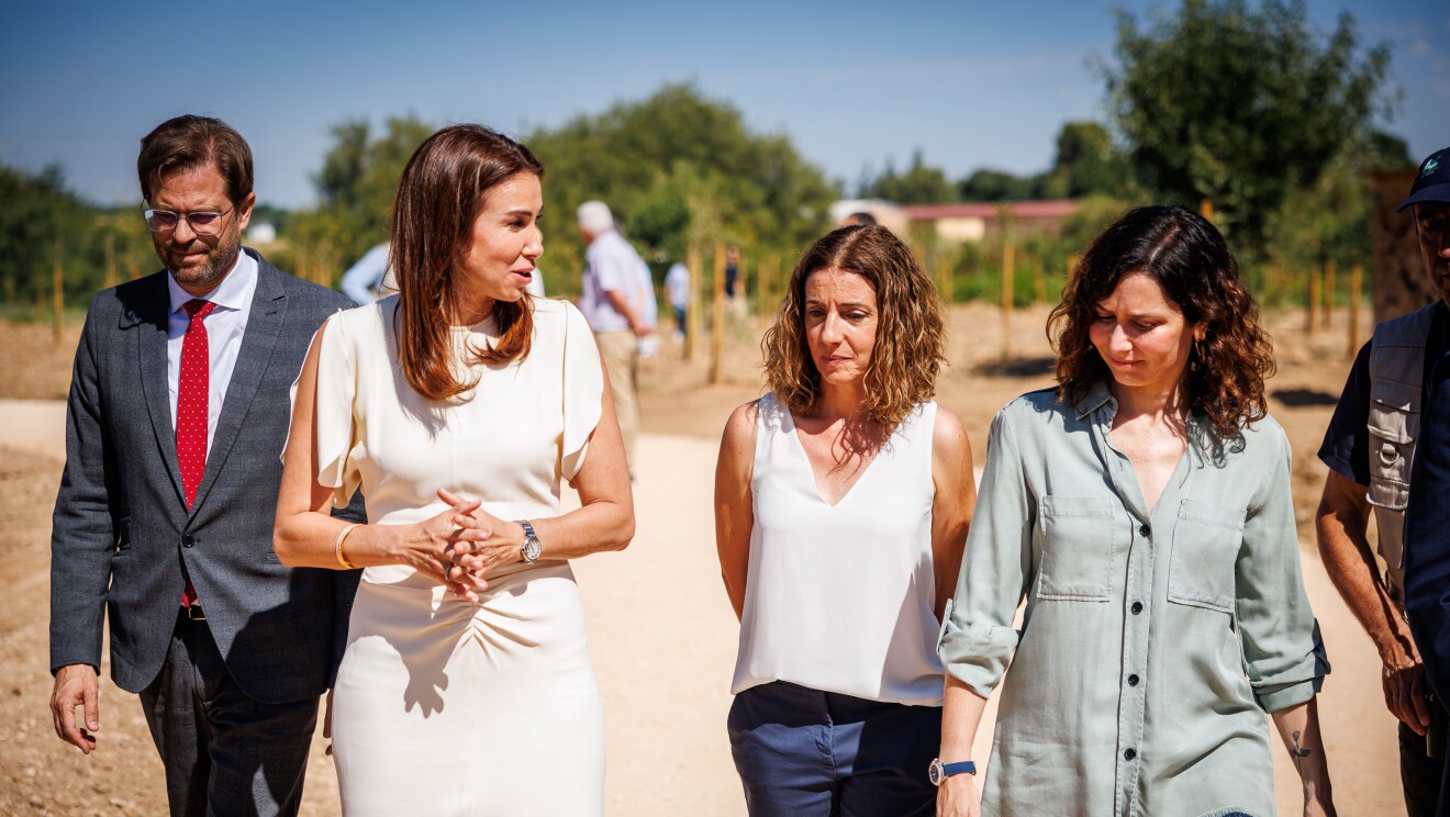 Inauguración actuación financiada por Amazon en Arco Verde
