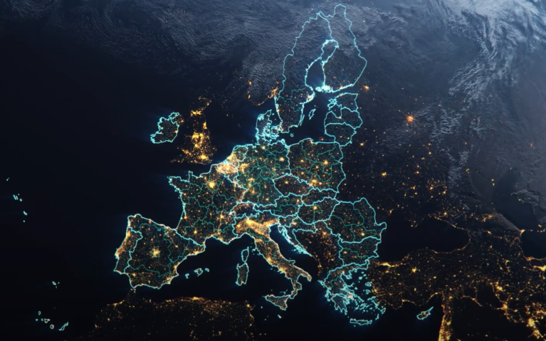 EU Karte erfolgreicher Binnenmarkt